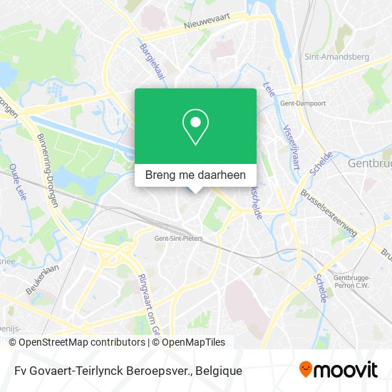 Fv Govaert-Teirlynck Beroepsver. kaart