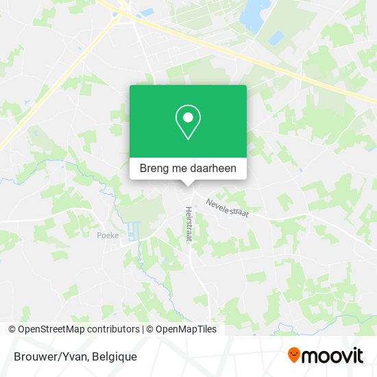 Brouwer/Yvan kaart