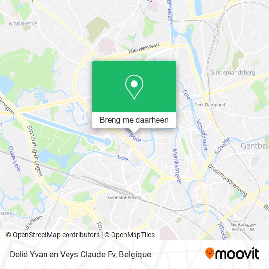 Delié Yvan en Veys Claude Fv kaart