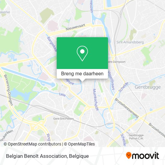 Belgian Benoît Association kaart