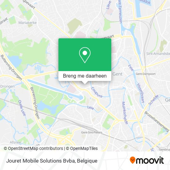 Jouret Mobile Solutions Bvba kaart