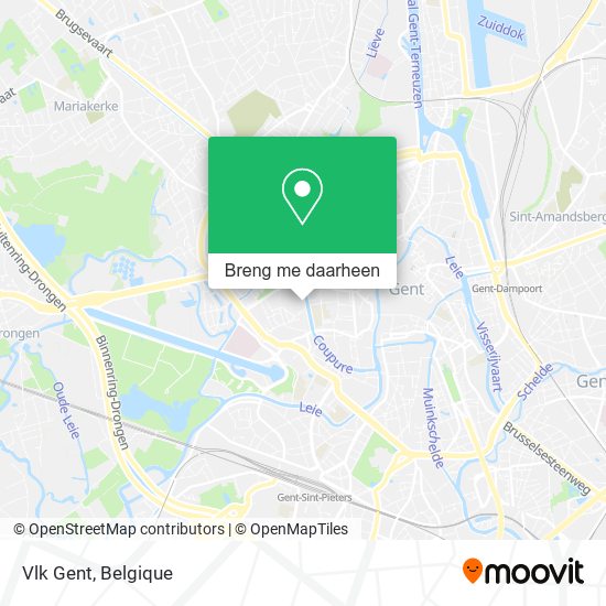 Vlk Gent kaart