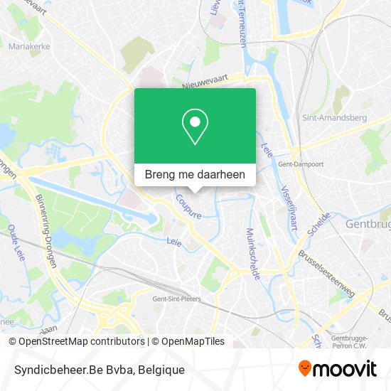 Syndicbeheer.Be Bvba kaart