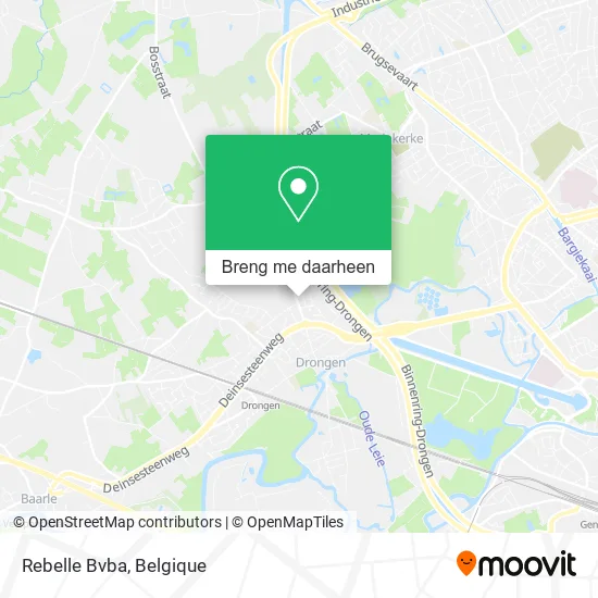 Rebelle Bvba kaart