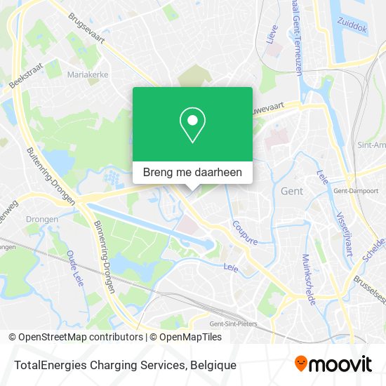 TotalEnergies Charging Services kaart