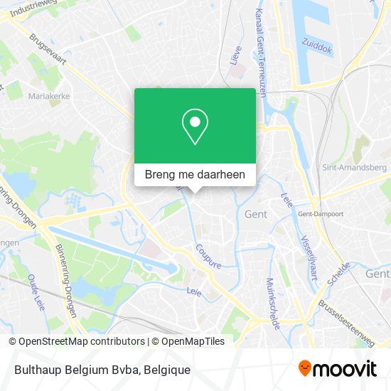 Bulthaup Belgium Bvba kaart