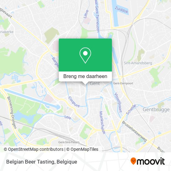 Belgian Beer Tasting kaart