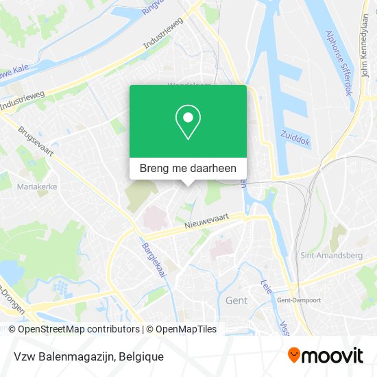 Vzw Balenmagazijn kaart