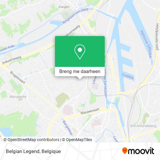 Belgian Legend kaart