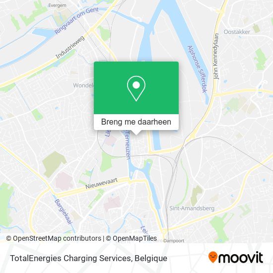 TotalEnergies Charging Services kaart