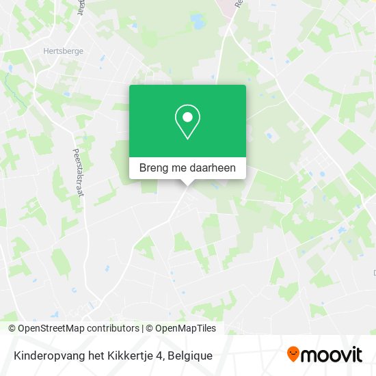 Kinderopvang het Kikkertje 4 kaart