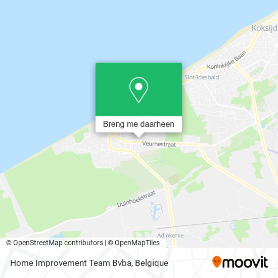 Home Improvement Team Bvba kaart