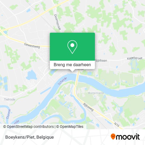 Boeykens/Piet kaart