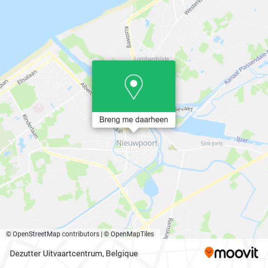 Dezutter Uitvaartcentrum kaart