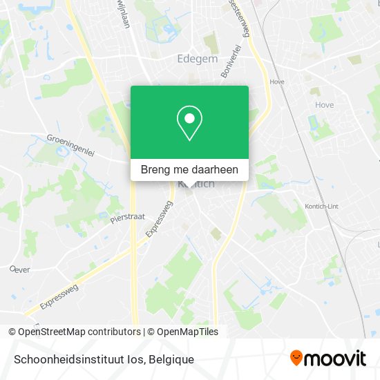 Schoonheidsinstituut Ios kaart