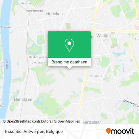 Essentiel Antwerpen kaart