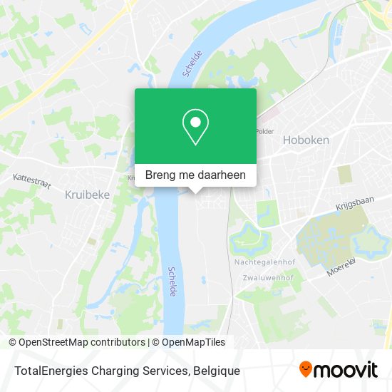 TotalEnergies Charging Services kaart