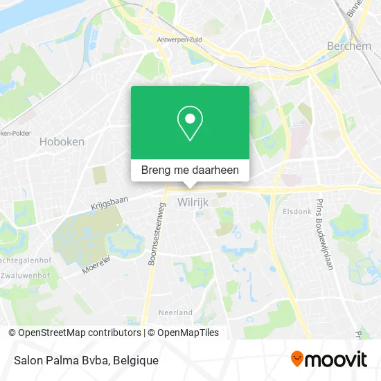 Salon Palma Bvba kaart