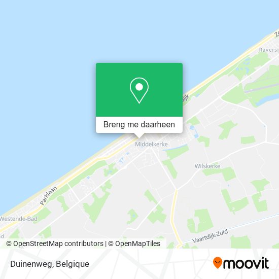 Duinenweg kaart