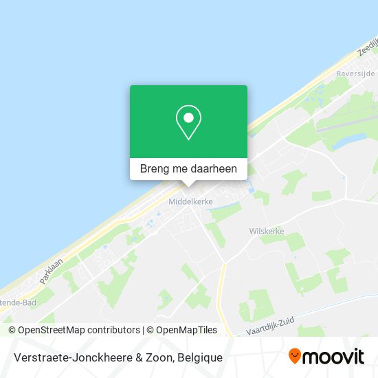 Verstraete-Jonckheere & Zoon kaart