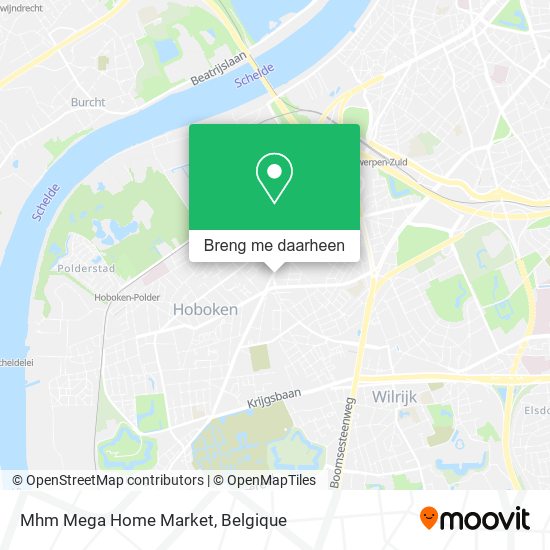 Mhm Mega Home Market kaart