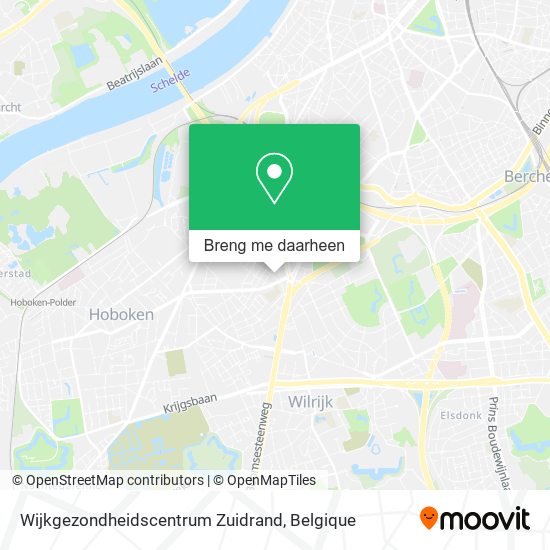 Wijkgezondheidscentrum Zuidrand kaart