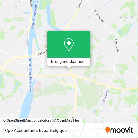 Cpo Accountants Bvba kaart