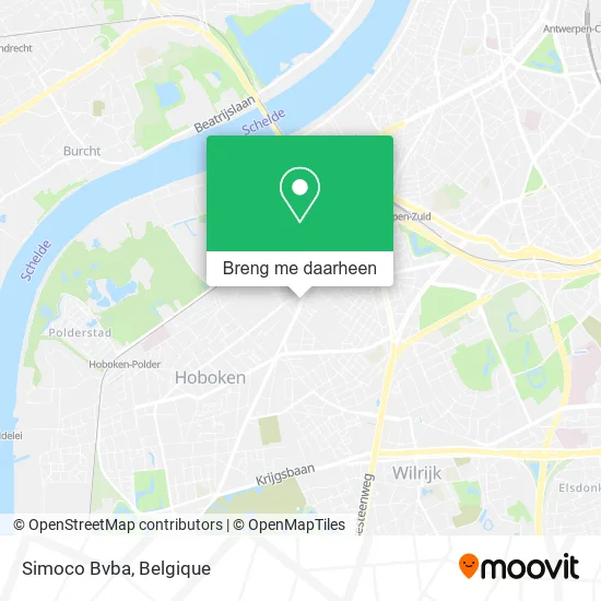 Simoco Bvba kaart