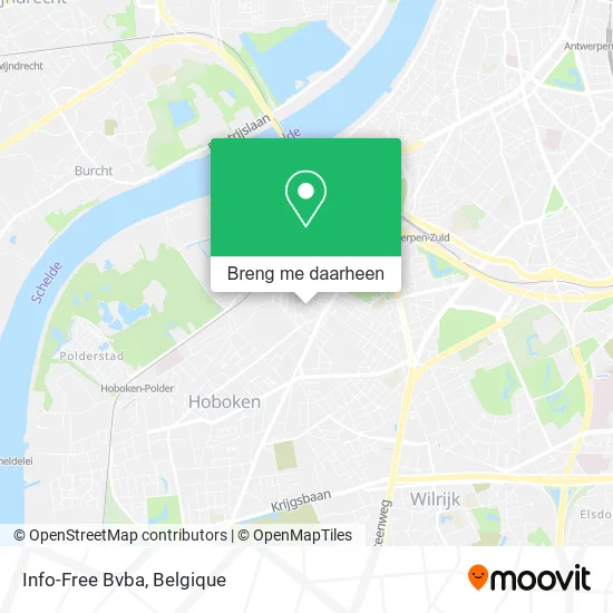 Info-Free Bvba kaart