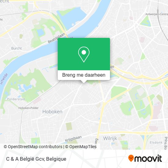 C & A België Gcv kaart