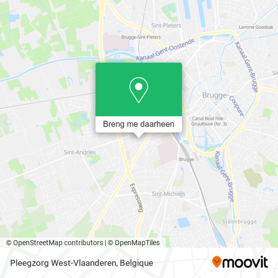 Pleegzorg West-Vlaanderen kaart