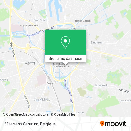 Maertens Centrum kaart