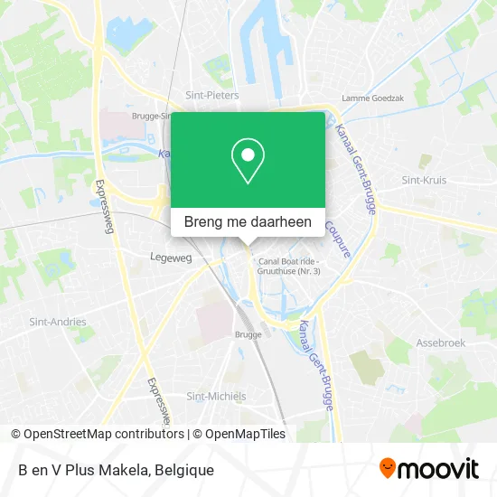 B en V Plus Makela kaart