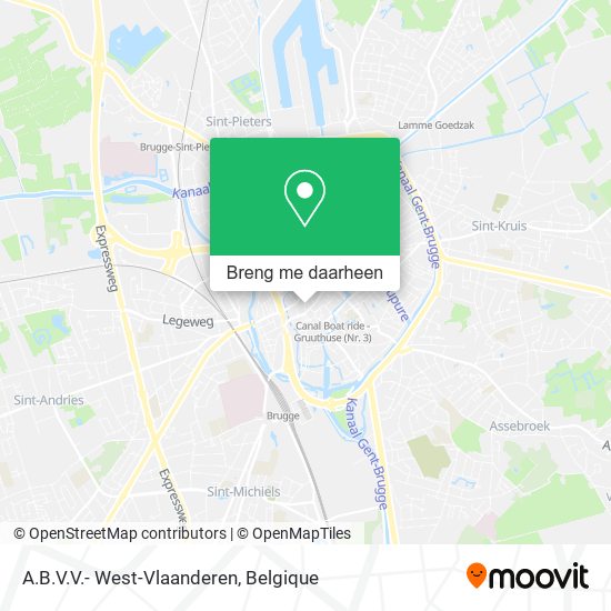 A.B.V.V.- West-Vlaanderen kaart