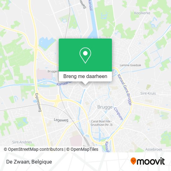 De Zwaan kaart