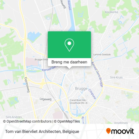 Tom van Biervliet Architecten kaart