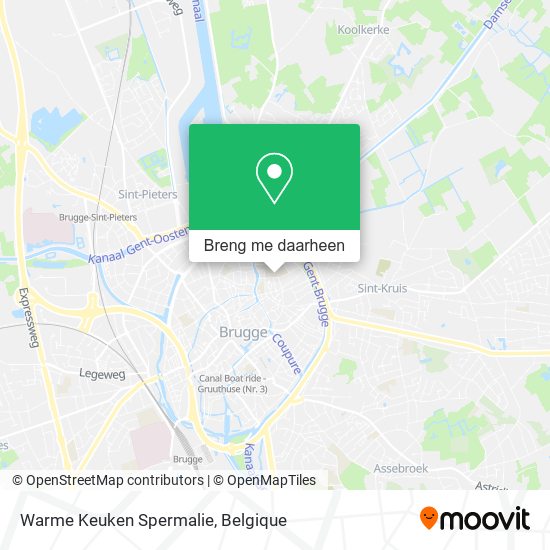 Warme Keuken Spermalie kaart
