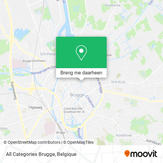 All Categories Brugge kaart
