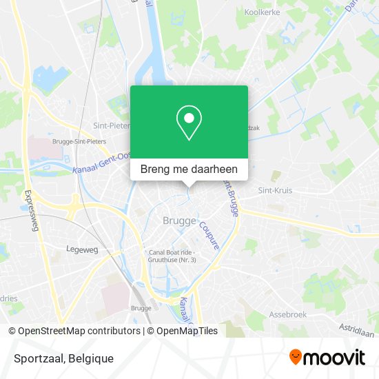 Sportzaal kaart