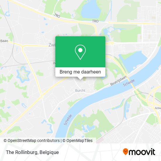 The Rollinburg kaart