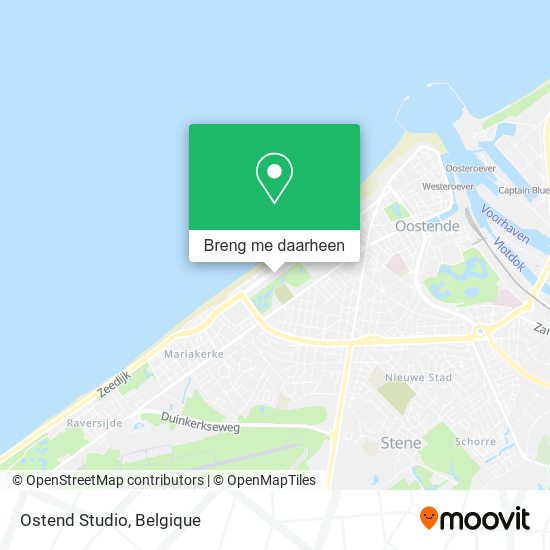 Ostend Studio kaart