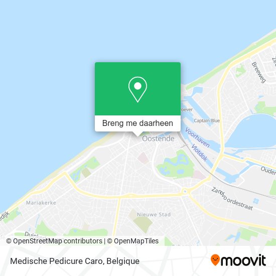 Medische Pedicure Caro kaart