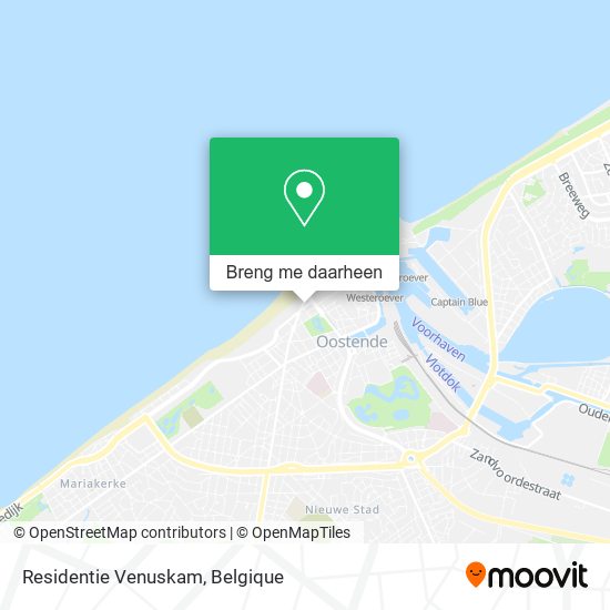 Residentie Venuskam kaart