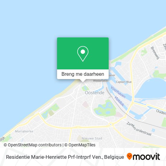 Residentie Marie-Henriette Prf-Intrprf Ven. kaart
