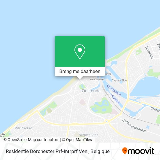 Residentie Dorchester Prf-Intrprf Ven. kaart