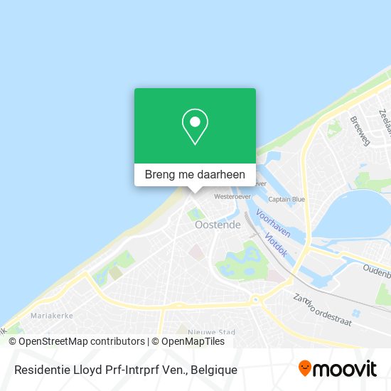 Residentie Lloyd Prf-Intrprf Ven. kaart