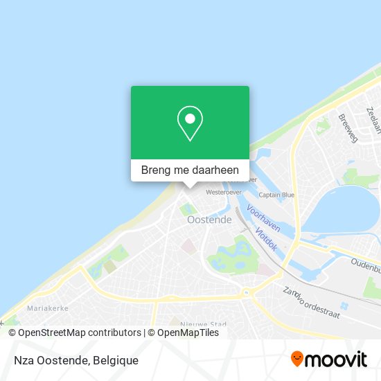 Nza Oostende kaart