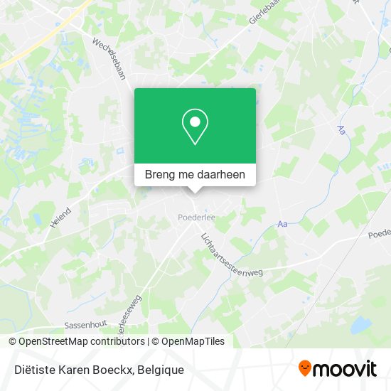 Diëtiste Karen Boeckx kaart