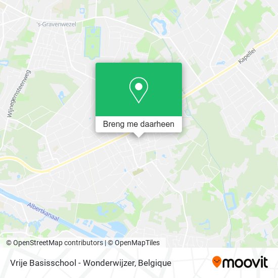 Vrije Basisschool - Wonderwijzer kaart