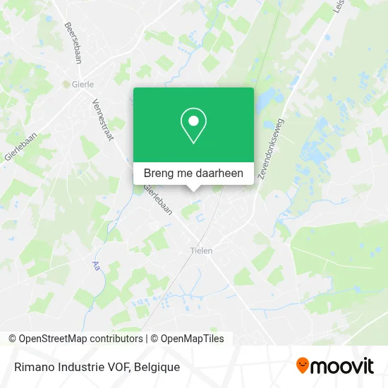 Rimano Industrie VOF kaart